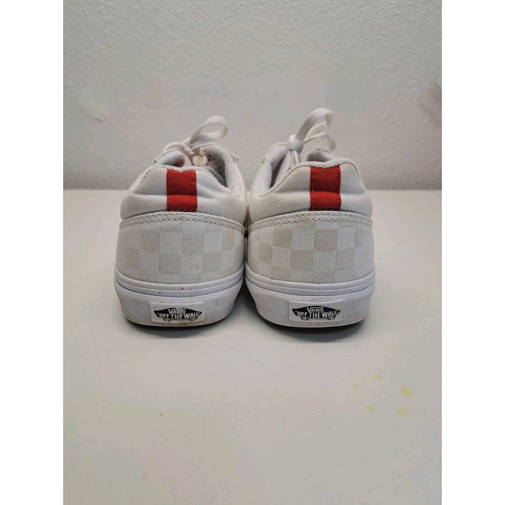 Vans Shoes Off The Wall 500714 White Gray Checkered Sneakers Size Women 11 - Picture 4 of 7
